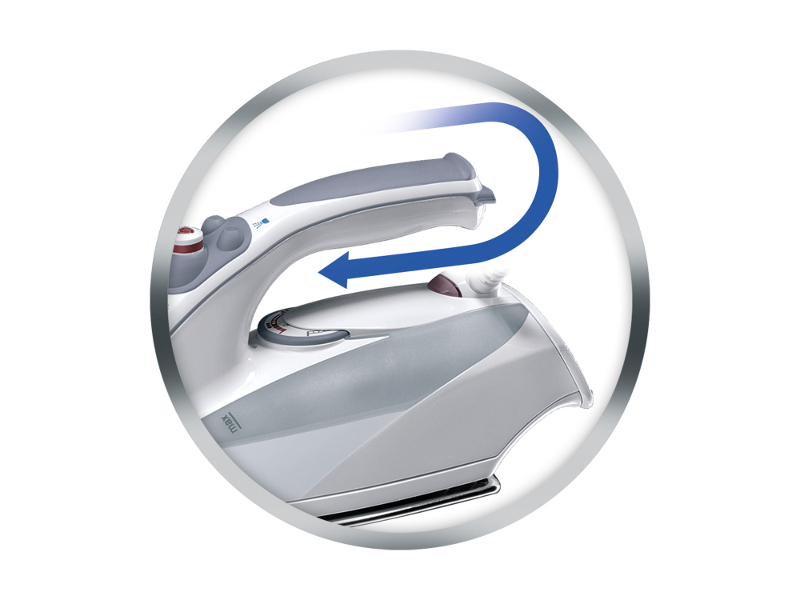 Braun TS525A Steam iron Eloxal soleplate – image 4