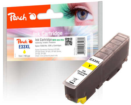 Peach PI200-420 ink cartridge 1 pc(s) High (XL) Yield Yellow