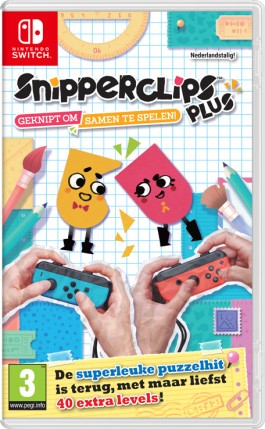 Nintendo Snipperclips Plus: Cut it out, together! Standard Hollandi Nintendo Switch