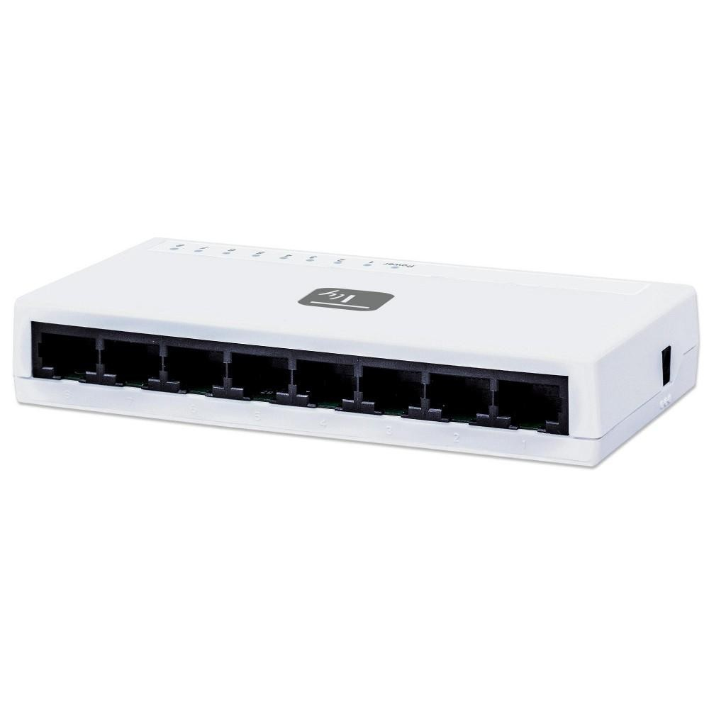 Techly 8 Ports 10/100 Mbps Fast Ethernet Switch Hub I-SWHUB-080TY – image 7