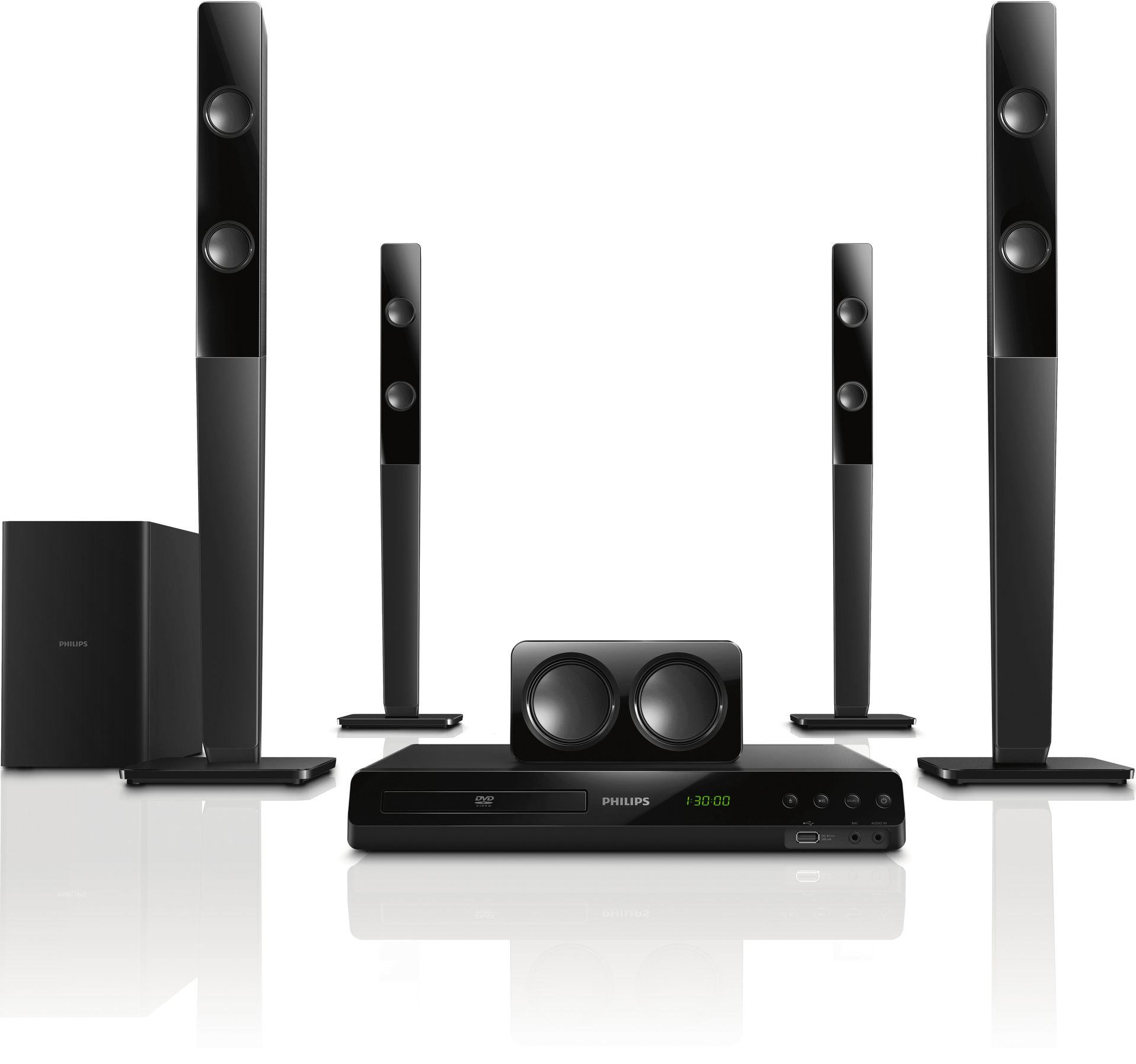 Philips HTD3570/51 home cinema system 5.1 channels – image 2