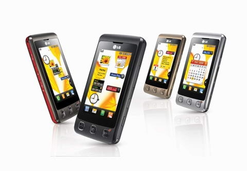 LG KP500 Cookie GSM Brown – image 4