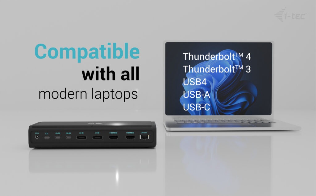 i-tec Universal 6x 4K/60Hz Display Docking Station + Power Delivery 140W – image 3