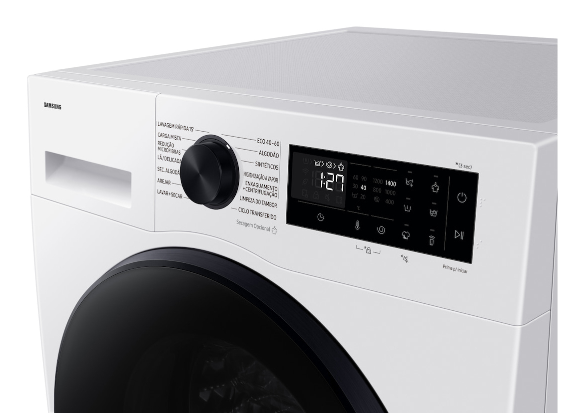 Samsung WD90DG5B15BEEP washer dryer Freestanding Front-load White – image 3