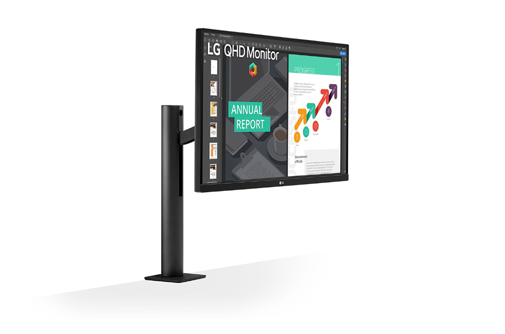LG 27BN88Q-B computer monitor 68.6 cm (27″) 2560 x 1440 pixels Quad HD LCD Black image 3