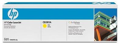 HP CB382A toner cartridge 1 pc(s) Original Yellow