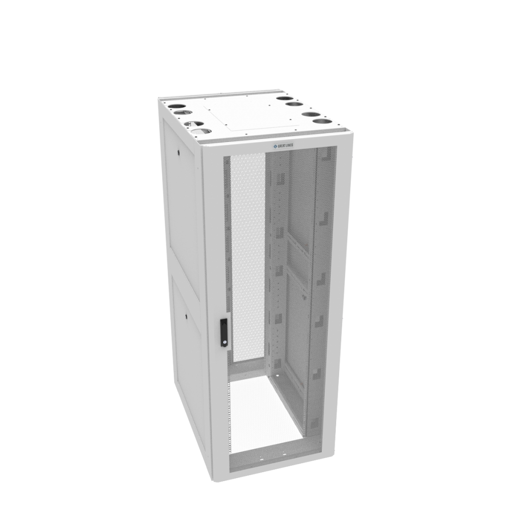 Vertiv GL42UG2EZ-3042-W-MSS rack cabinet 42U Floor mounted rack White