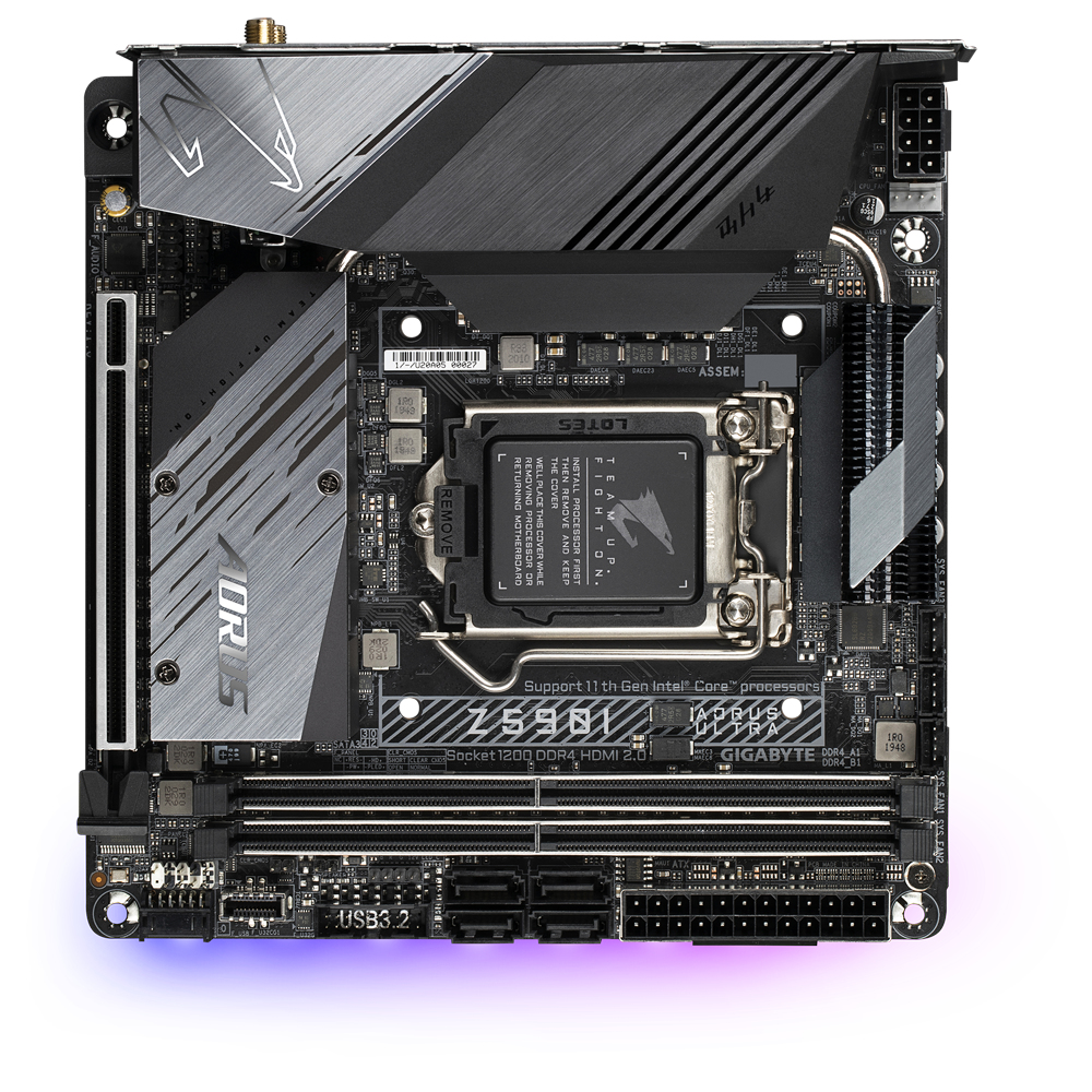 GIGABYTE Z590I AORUS ULTRA (rev. 1.0) – image 2