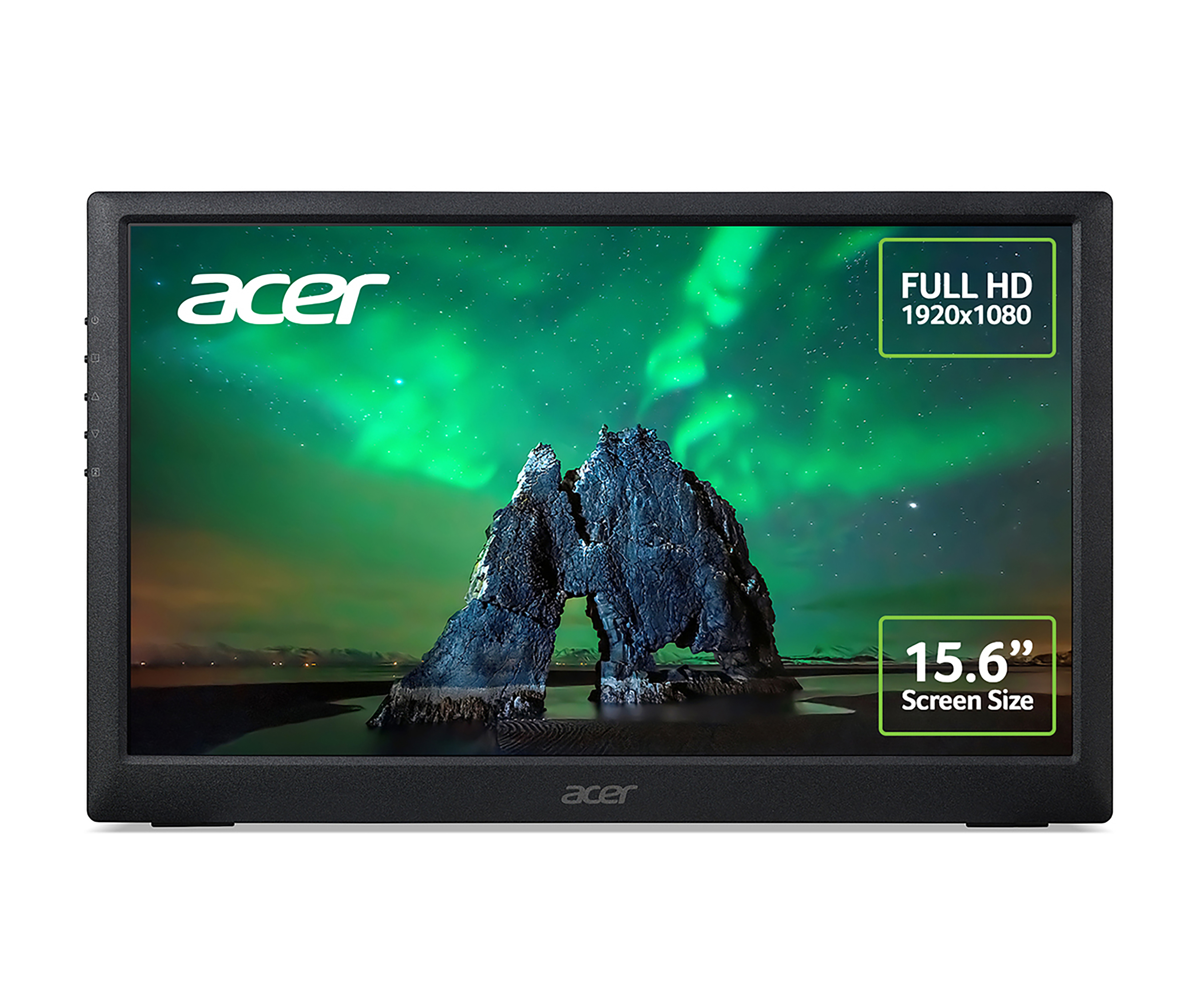 Acer PM161Qbu 15.6 inch FHD Portable Monitor (IPS Panel, 60Hz, 7ms, USB Type C, Black) image 2