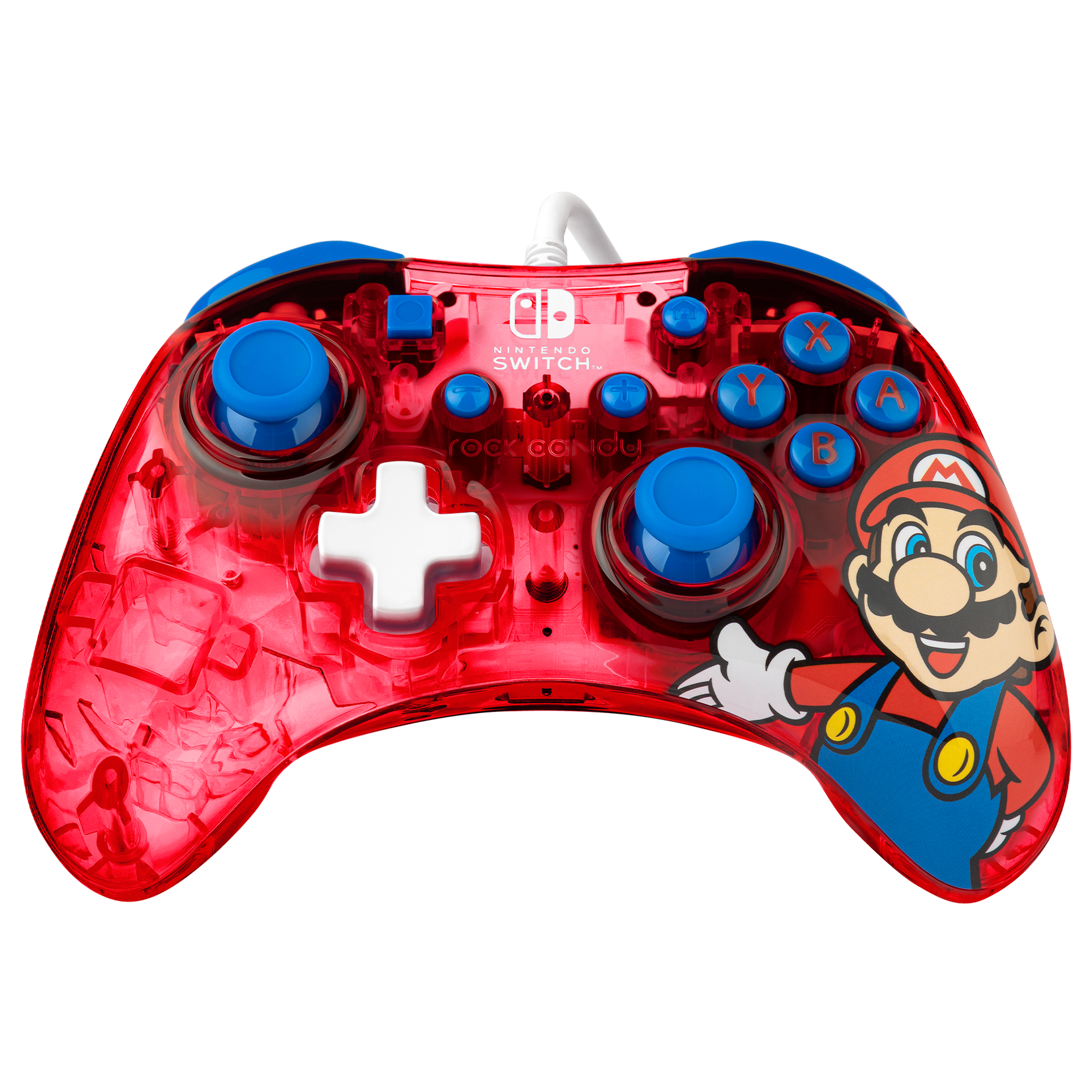 PDP 500-181-MAR Gaming Controller Red, Translucent USB Gamepad Analogue / Digital Nintendo Switch, Nintendo Switch Lite, Nintendo Switch OLED – image 6