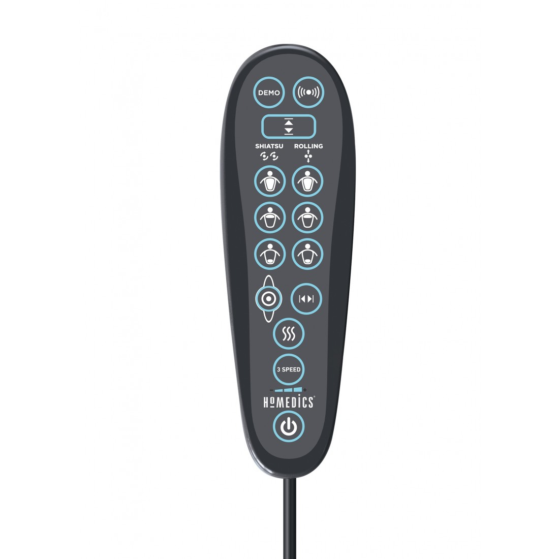 HoMedics SGM-1300H-EU massager Back, Belt, Shoulders Grey – image 5