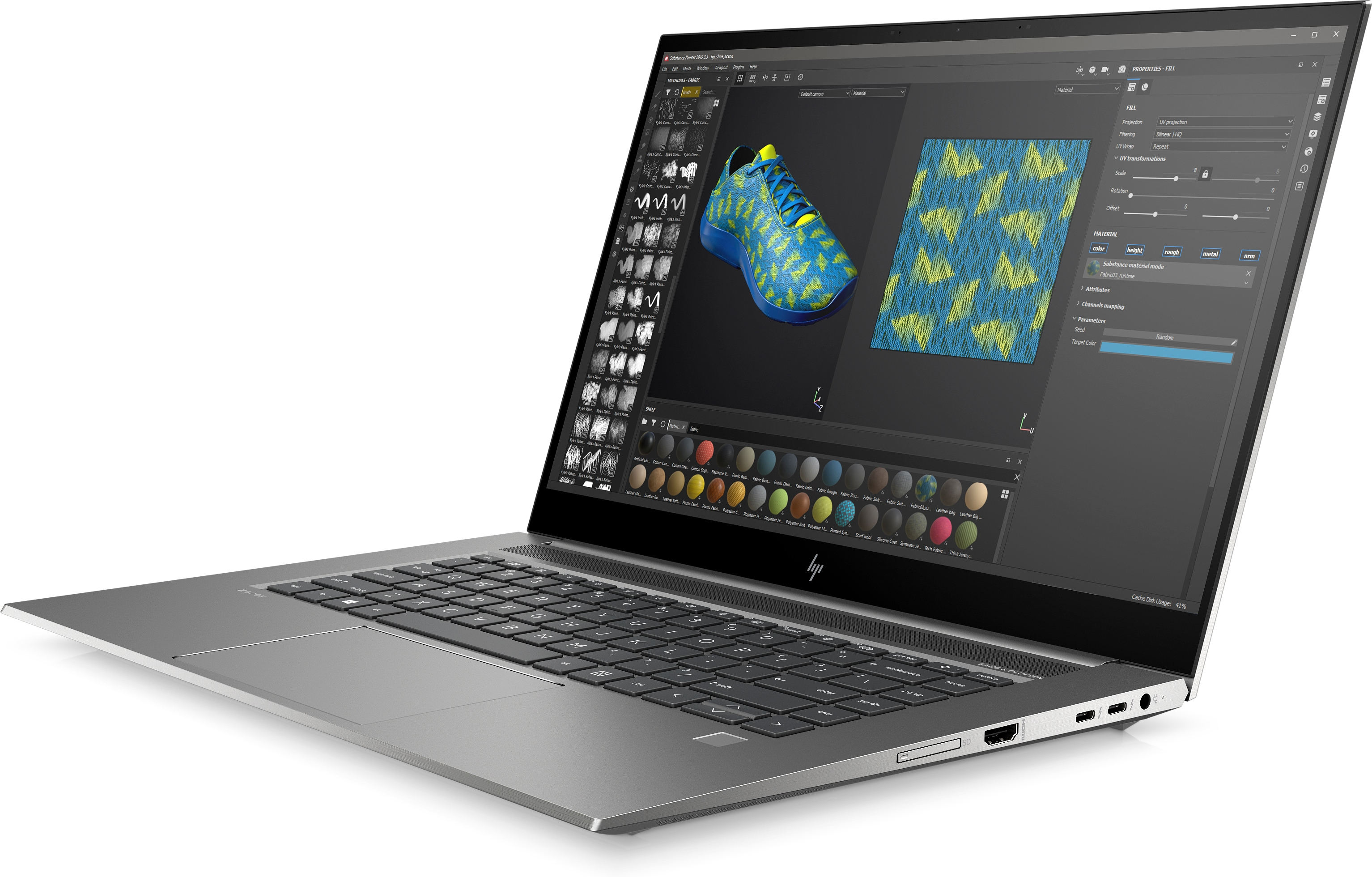 Specs HP ZBook Studio G7 Intel® Core™ i7 i7-10850H Mobile
