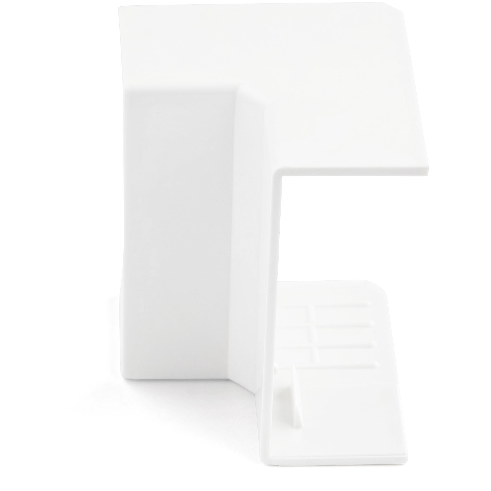 StarTech.com 20 Pack Cable Raceway Inside Corner Connectors for CBMCWD5020, Cable Management Accessories, Channel Raceway Fitting, Wiring Duct 90 Degree Inside Elbow, Plastic, UL Listed - ABS Plastic, UL94 HB (CBMCWD5020I) - Cable raceway inside corner - white - TAA Compliant (pack of 20) - for P/N: CBMCWD5020