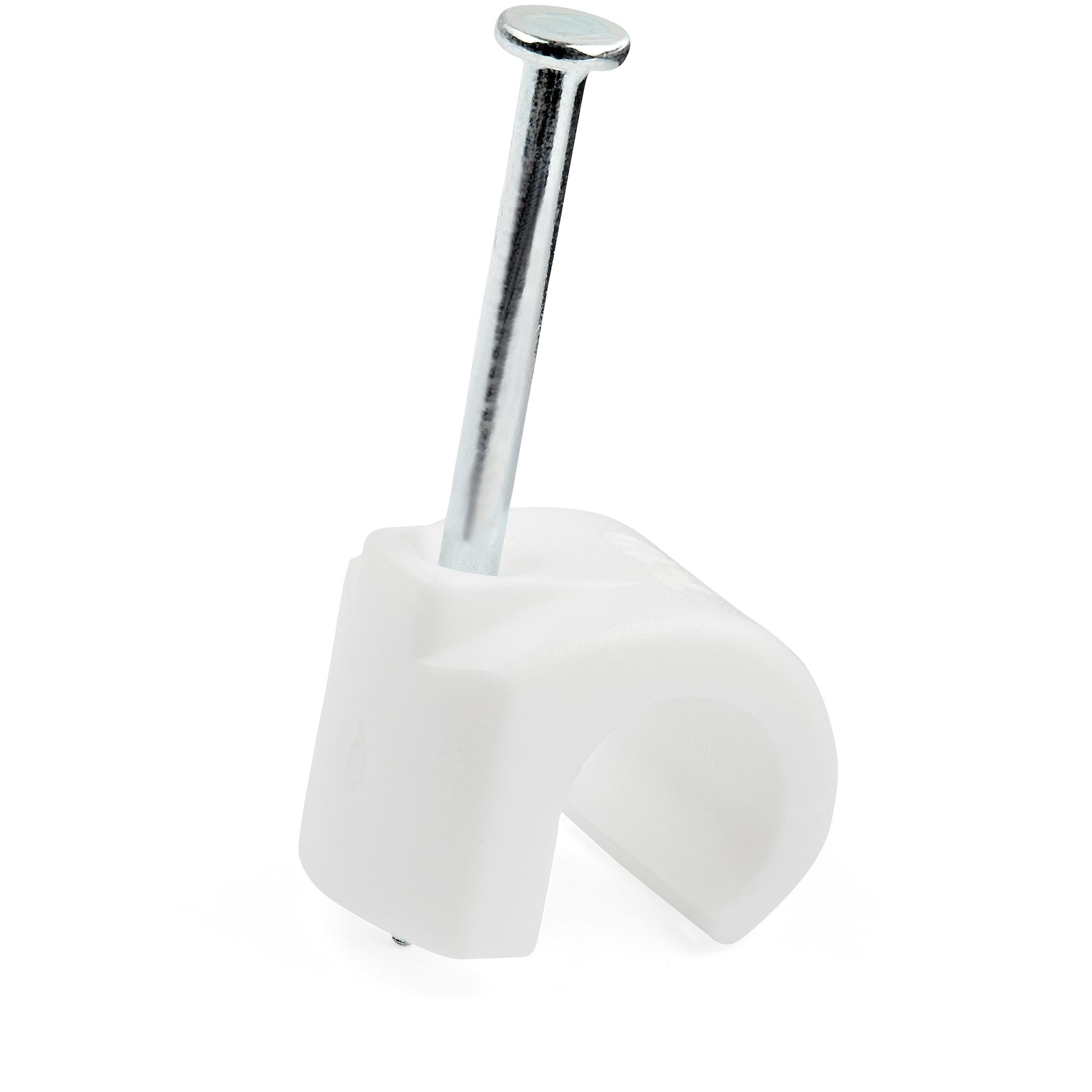 StarTech.com CBMNMCC3 fermacavo Bianco 100 pz