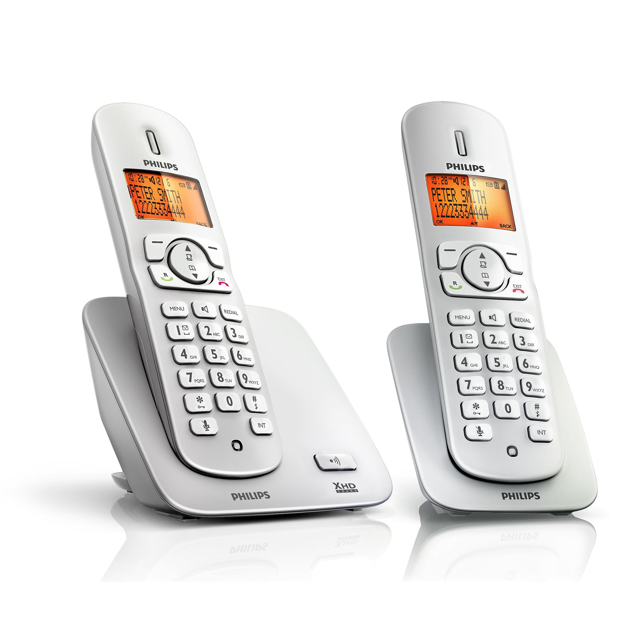Philips Perfect sound CD2702S/51 telephone DECT telephone Caller ID Silver – image 2