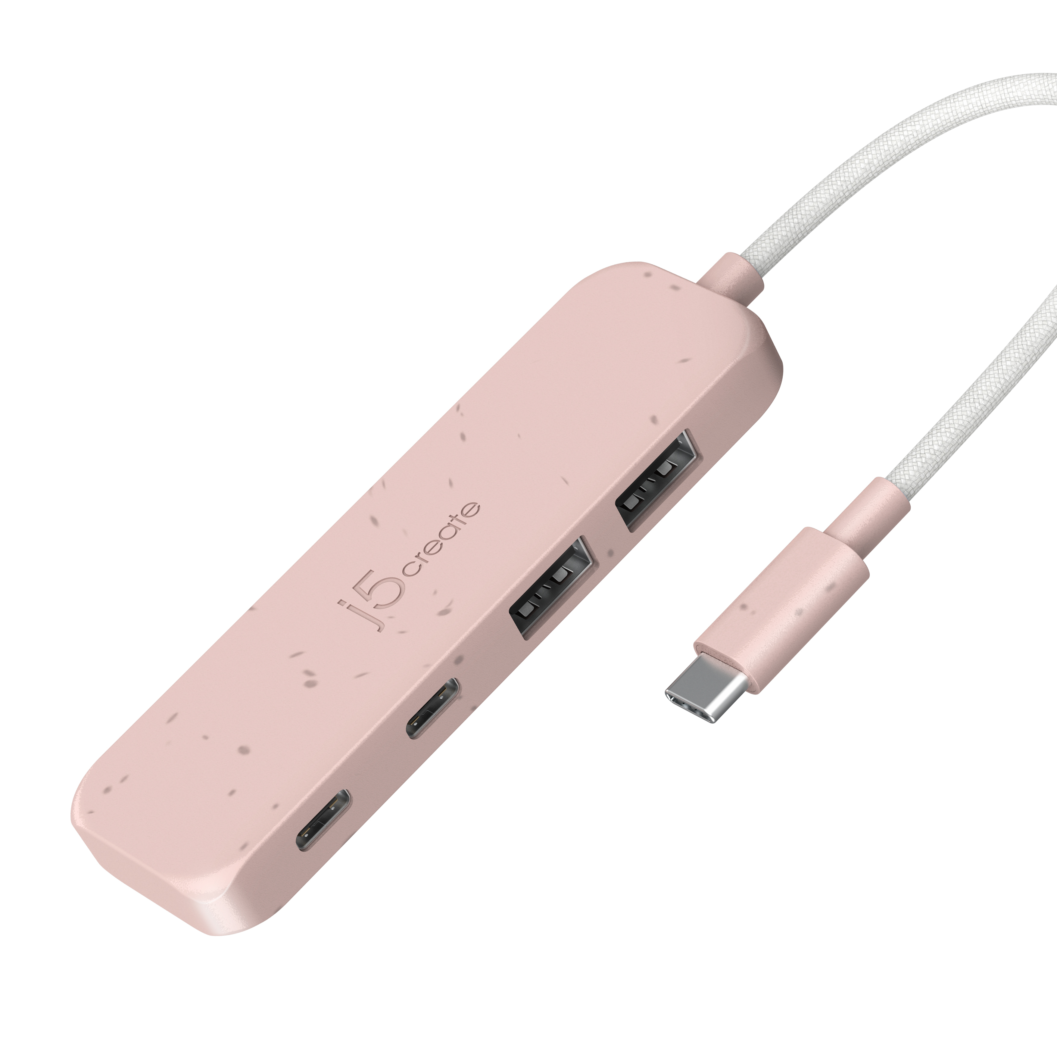 j5create Hub ecologico da USB-C a 4 porte tipo C e tipo A Gen 2