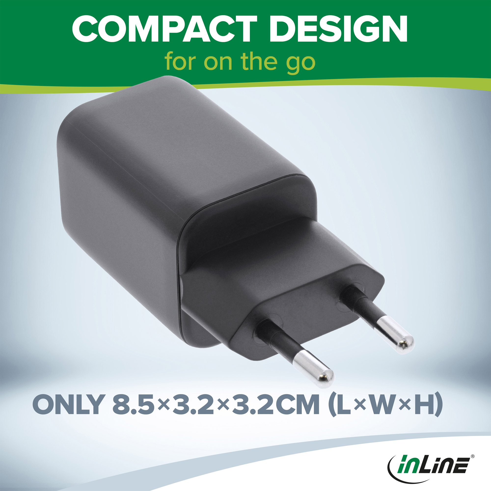 InLine USB power supply, charger, USB-A + USB Type-C – image 7
