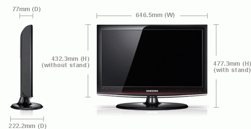 Samsung LE26C450 66 cm (26") HD Black – image 6