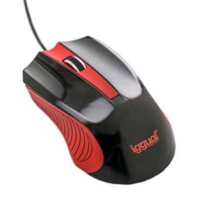 iggual PSI09131 mouse Office Ambidextrous USB Type-A Optical 1200 DPI