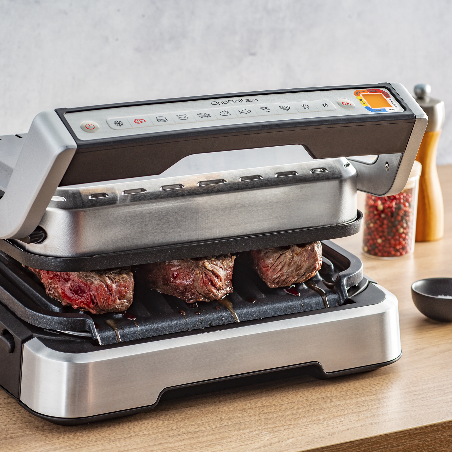 Tefal OptiGrill 2in1 GC773D10 contact grill – image 3