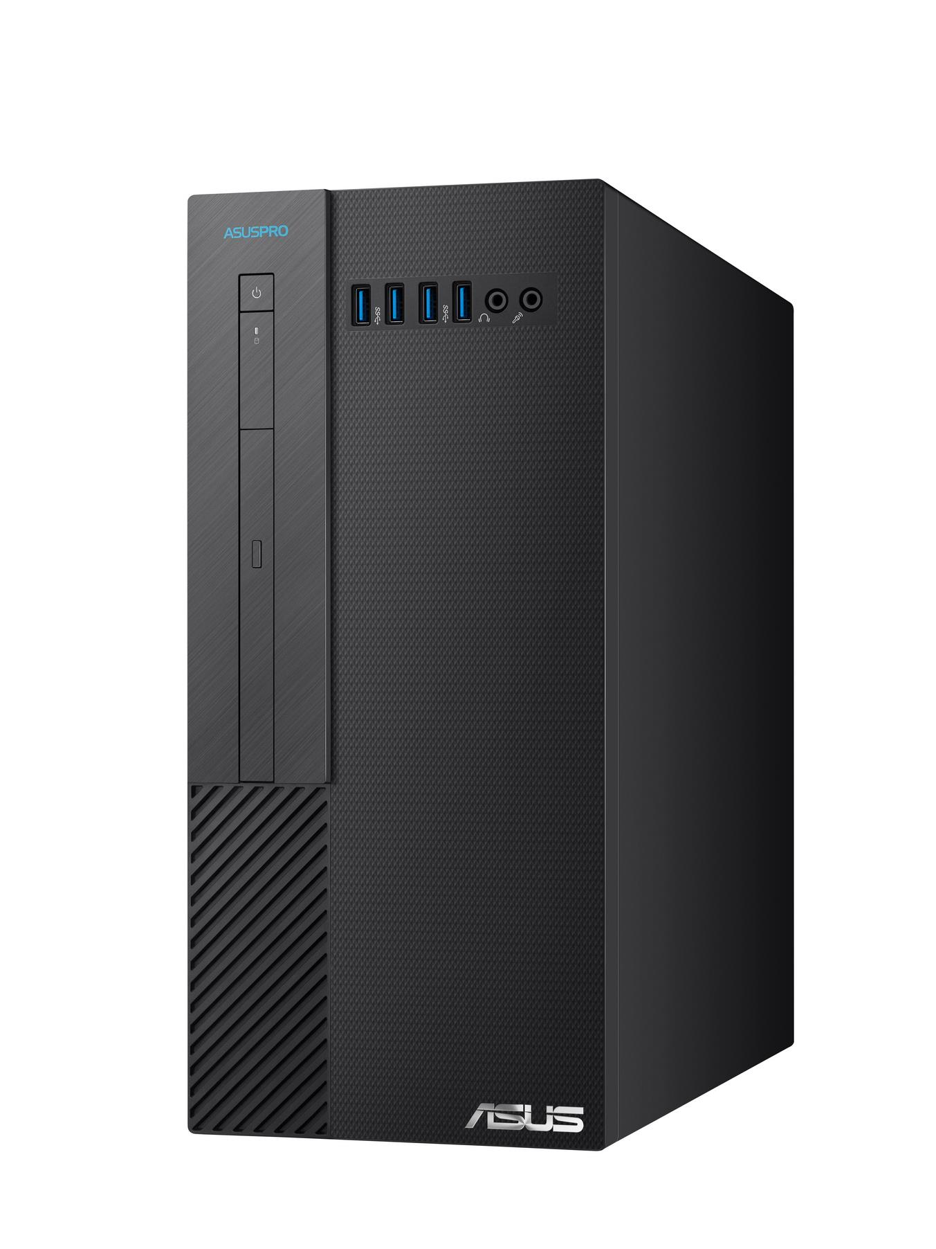 ASUSPRO D340MF-I39100047R Intel® Core™ i3 i3-9100 4 GB DDR4-SDRAM 256 GB SSD Windows 10 Pro Tower PC Black image 2
