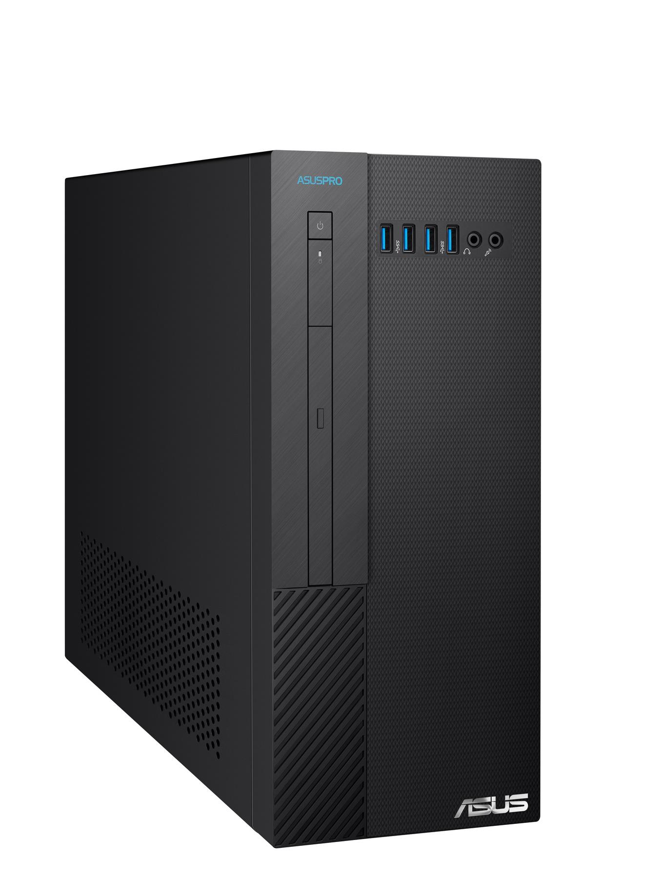 ASUSPRO D340MF-I39100047R Intel® Core™ i3 i3-9100 4 GB DDR4-SDRAM 256 GB SSD Windows 10 Pro Tower PC Black image 3