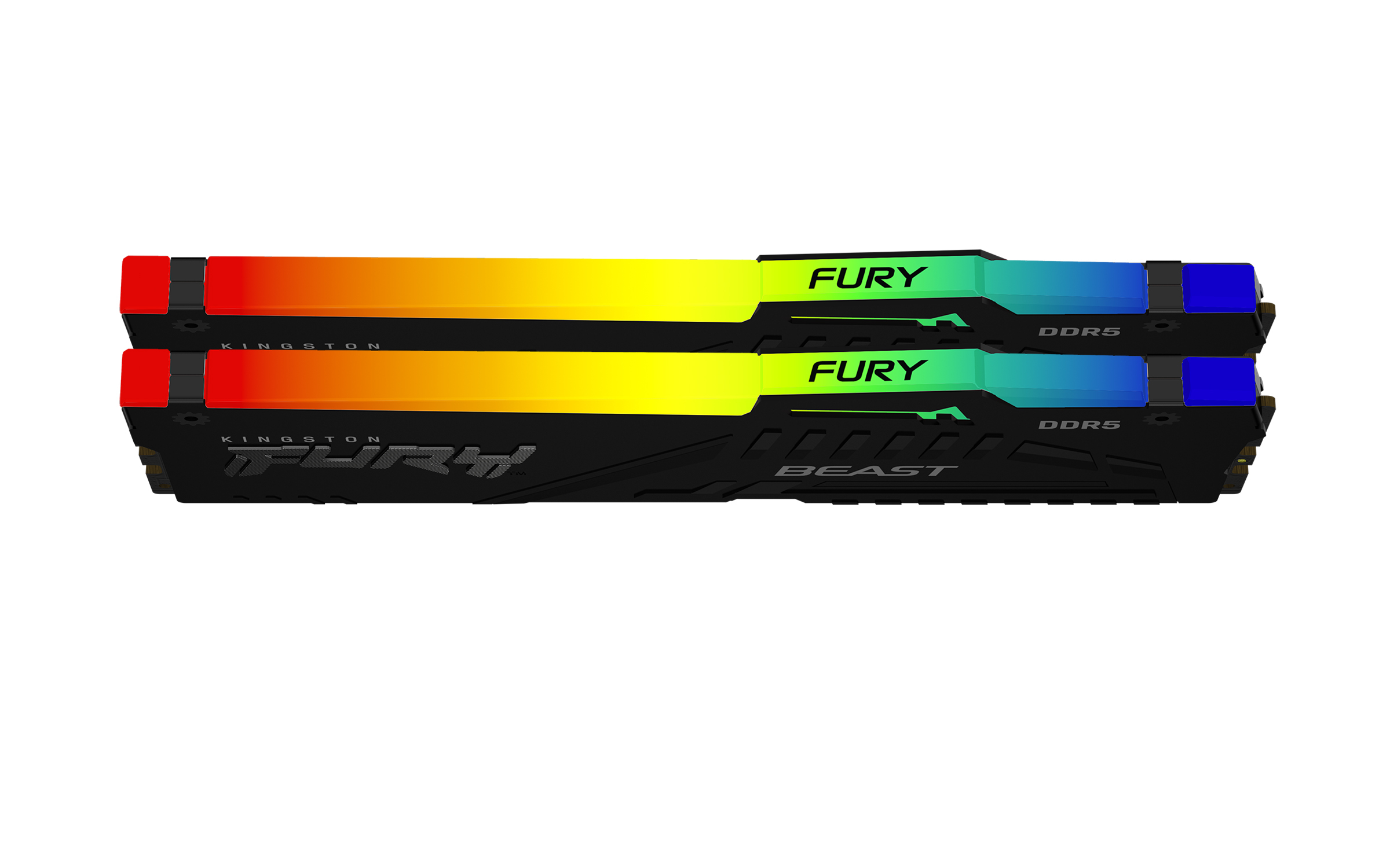 Memoria RAM Kingston FURY Beast - DDR5 - 64GB (2x 32GB) - 5200MHz - DIMM - para PC - RGB - KF552C36BBEAK2-64 Memoria RAM Kingston FURY Beast - DDR5 - 64GB (2x 32GB) - 5200MHz - DIMM - para PC - RGB - KF552C36BBEAK2-64