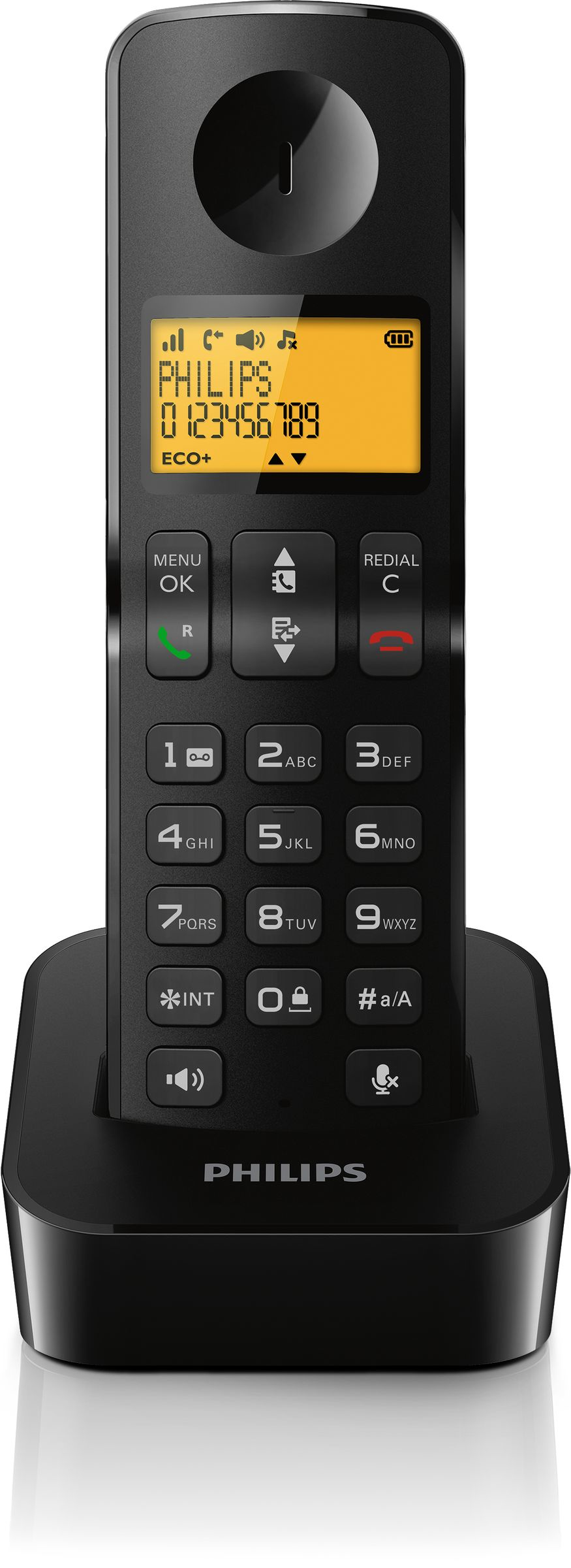 Philips B1911B/38 telephone DECT telephone Caller ID Black – image 2