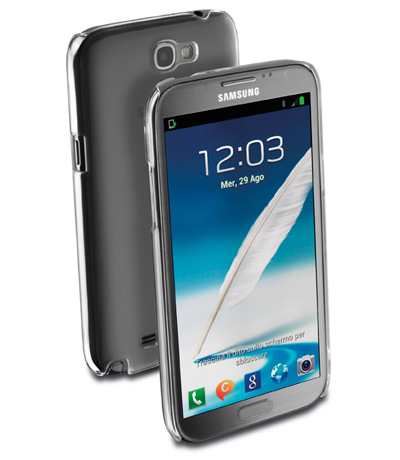 Cellularline INVISIBLECNOTE2 mobile phone case Cover Transparent