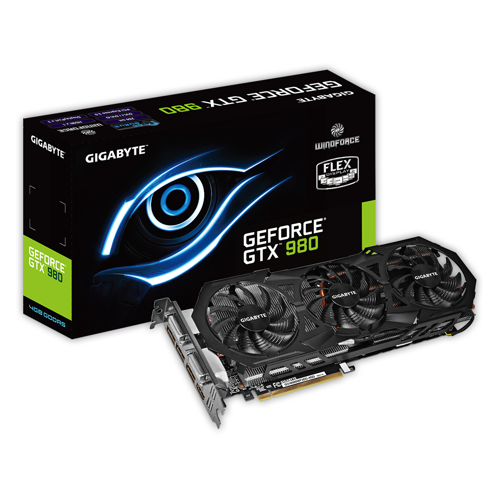 GIGABYTE GV-N980WF3OC-4GD NVIDIA GeForce GTX 980 – image 1