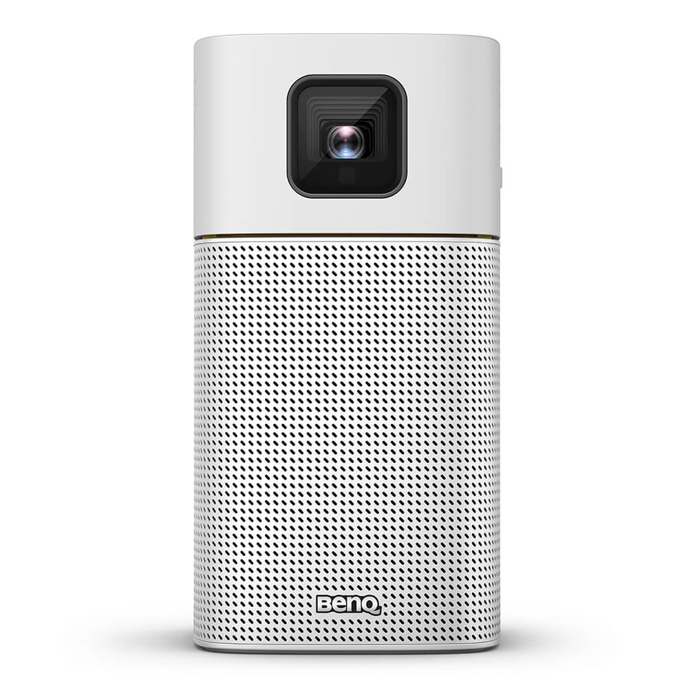 BenQ GV1 Short throw projector 200 ANSI lumens DLP WVGA (854x480) Silver, Yellow – image 1