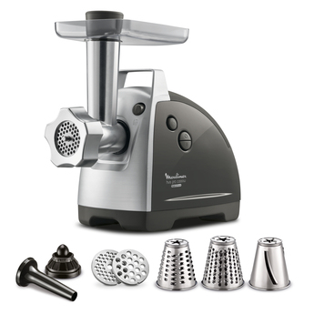 Moulinex HV8 PRO 7IN1 hakkmasin 2200 W Must, Roostevaba teras