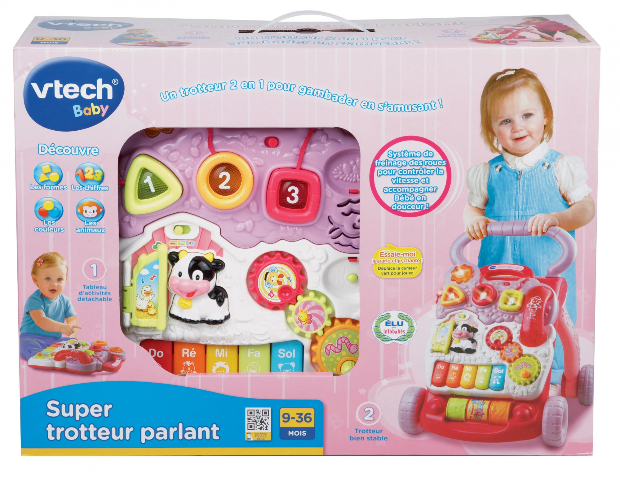 Resim VTech 80-061775 Pembe Plastik Oyuncak