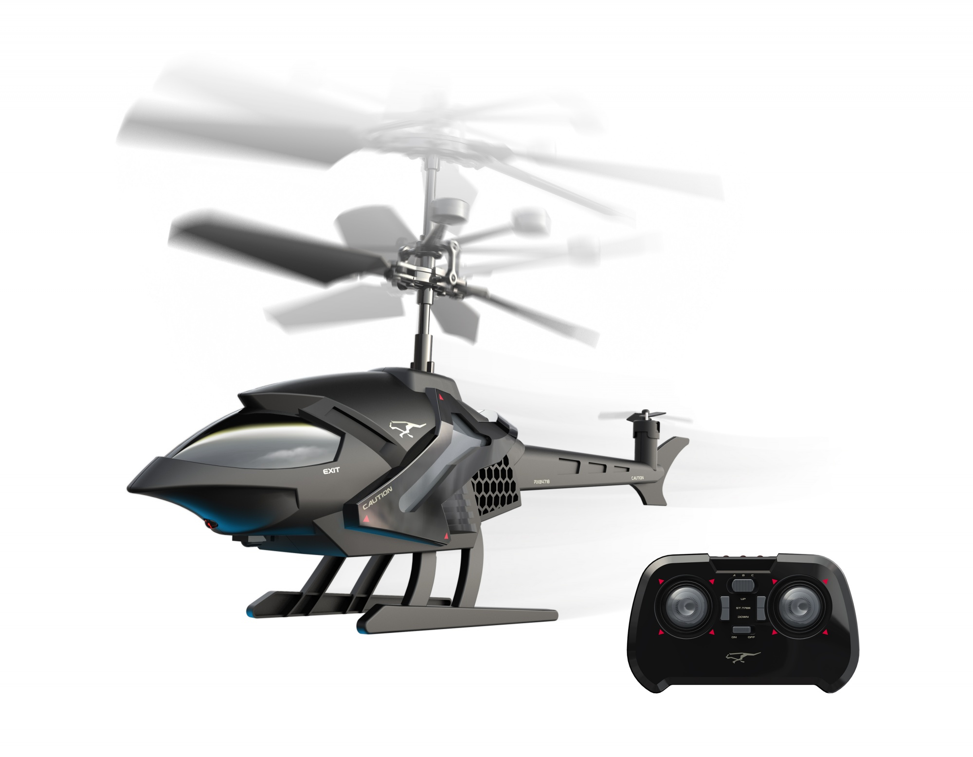 Resim Silverlit 84718 Siyah Plastik Su Geçirmez Drone