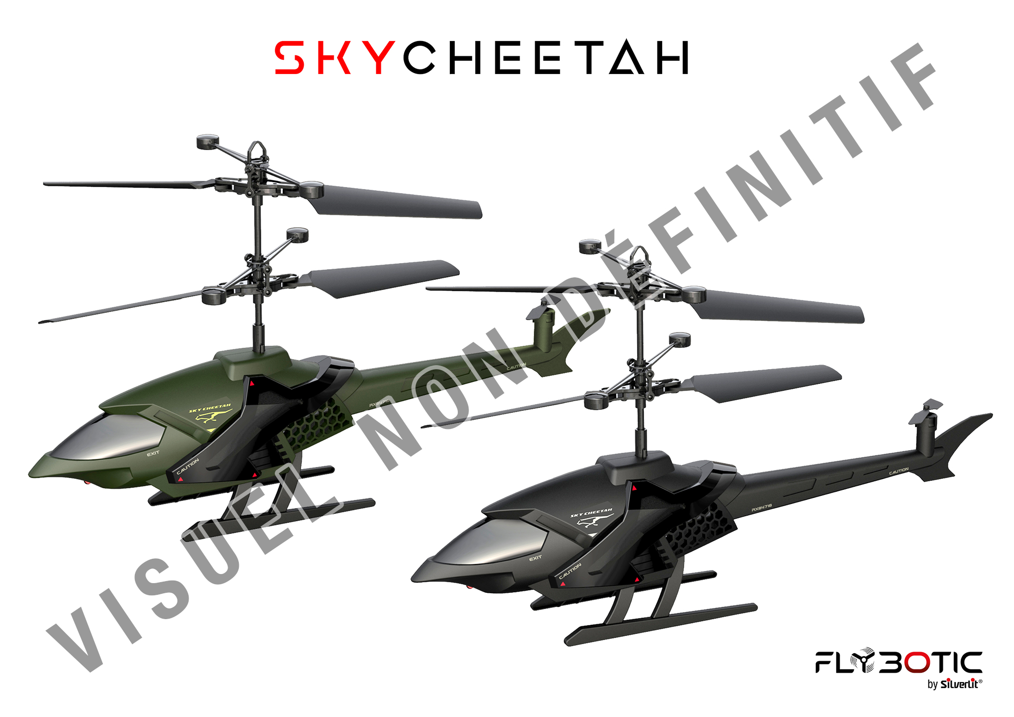 Resim Silverlit 84718 Siyah Plastik Su Geçirmez Drone