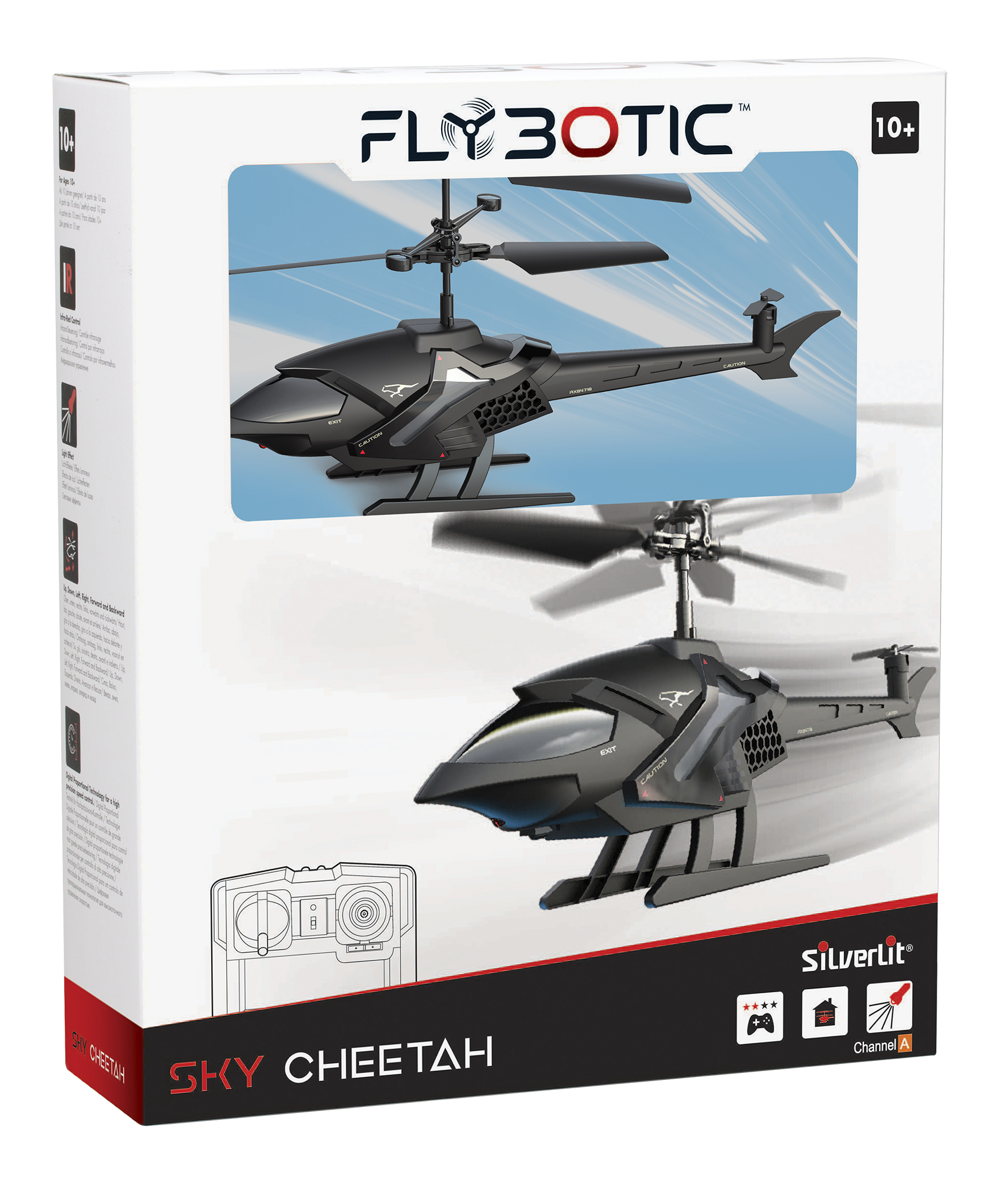 Resim Silverlit 84718 Siyah Plastik Su Geçirmez Drone
