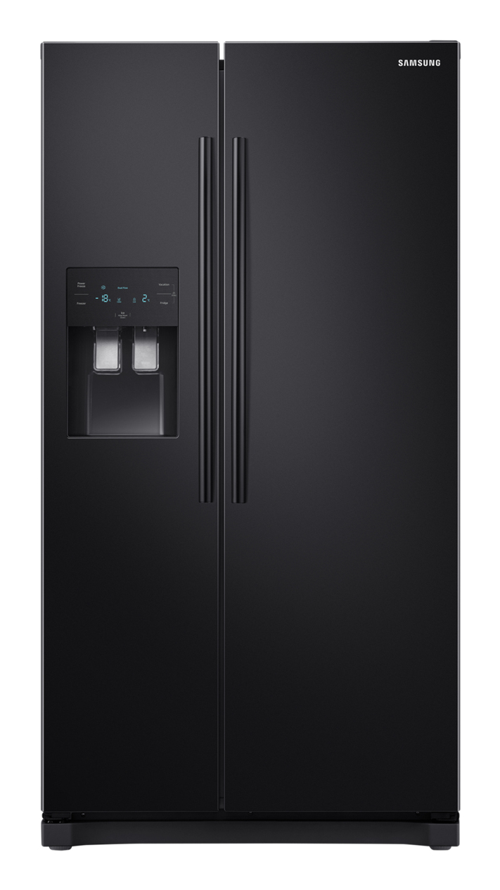 Samsung RS50N3403BC side-by-side refrigerator Freestanding