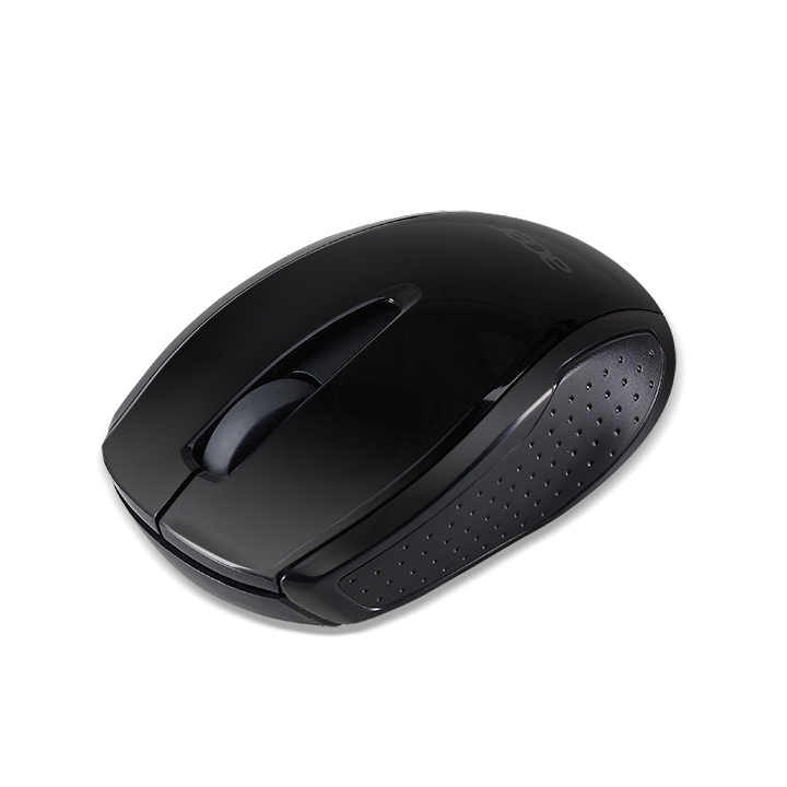 Acer AMR800 - Mouse - optical - 3 buttons - wireless - 2.4 GHz - black - retail - for Chromebook 31X, 51X, 71X, Chromebook Enterprise Spin 513, Chromebook Spin 51X, 713