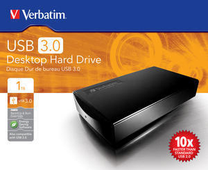 Verbatim USB 3.0 Desktop Hard Drive 1TB – image 4