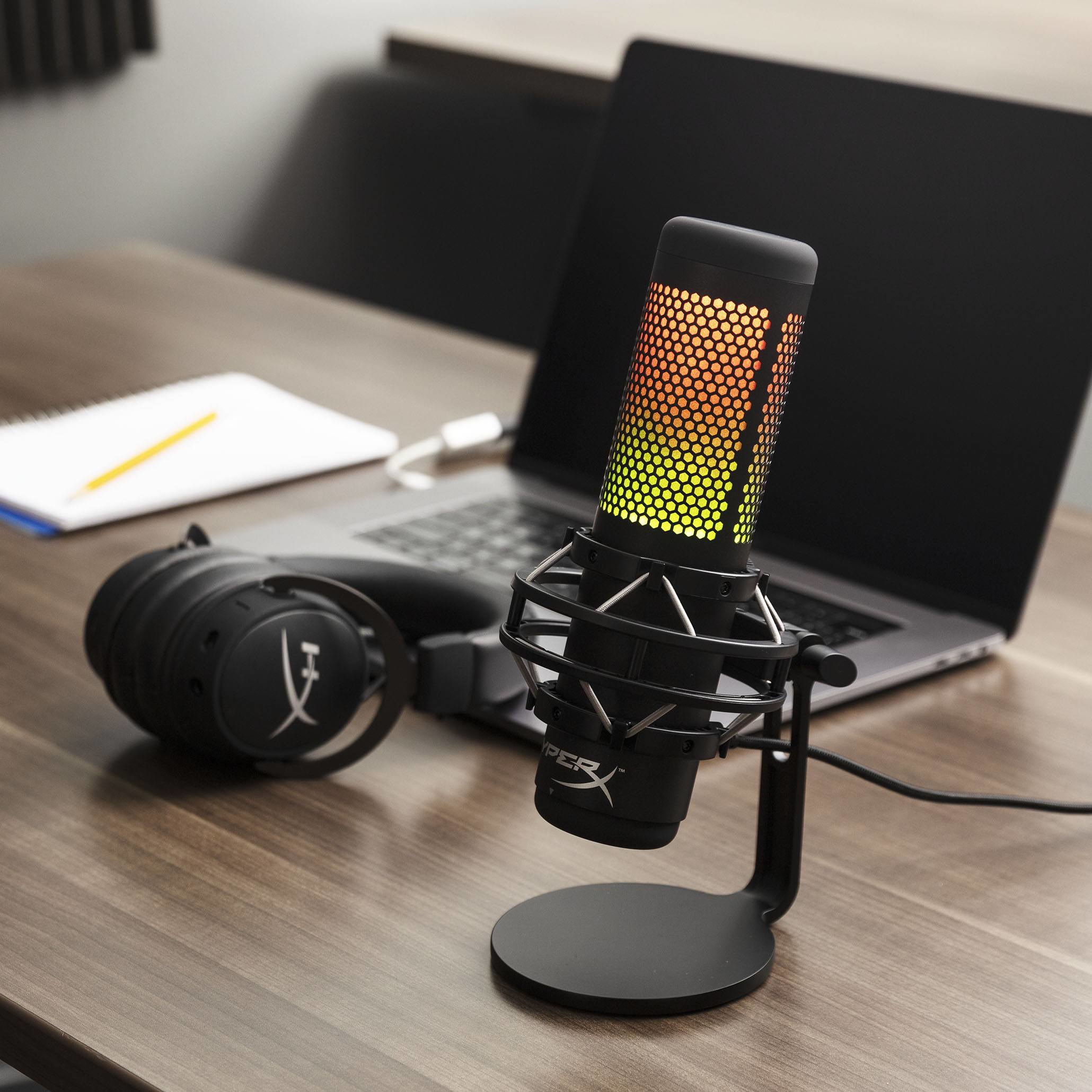 HyperX QuadCast S Black Table microphone image 9