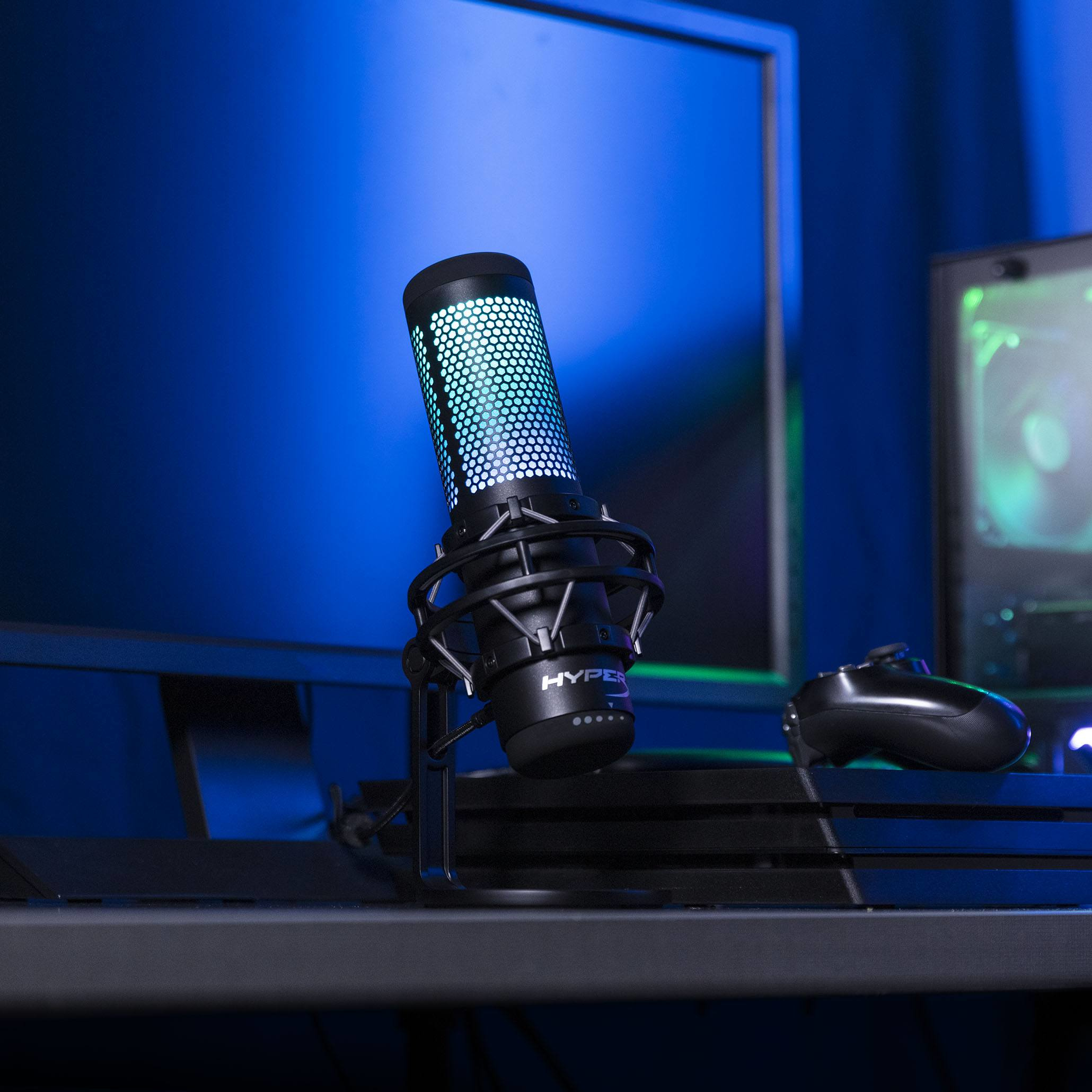 HyperX QuadCast S Black Table microphone image 8