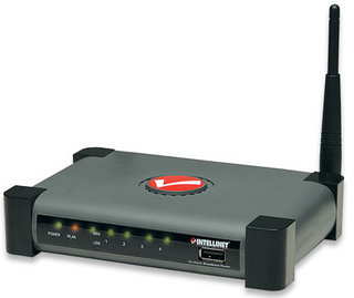 Intellinet 524940 wireless router Fast Ethernet Grey – image 2