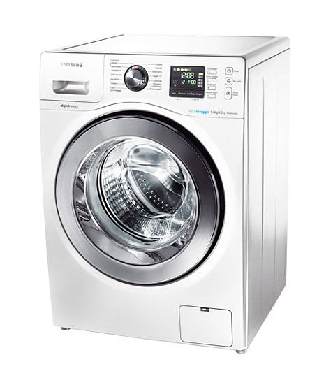 Samsung WD906P4SAWQ/ET washer dryer Freestanding Front-load Grey, White – image 4