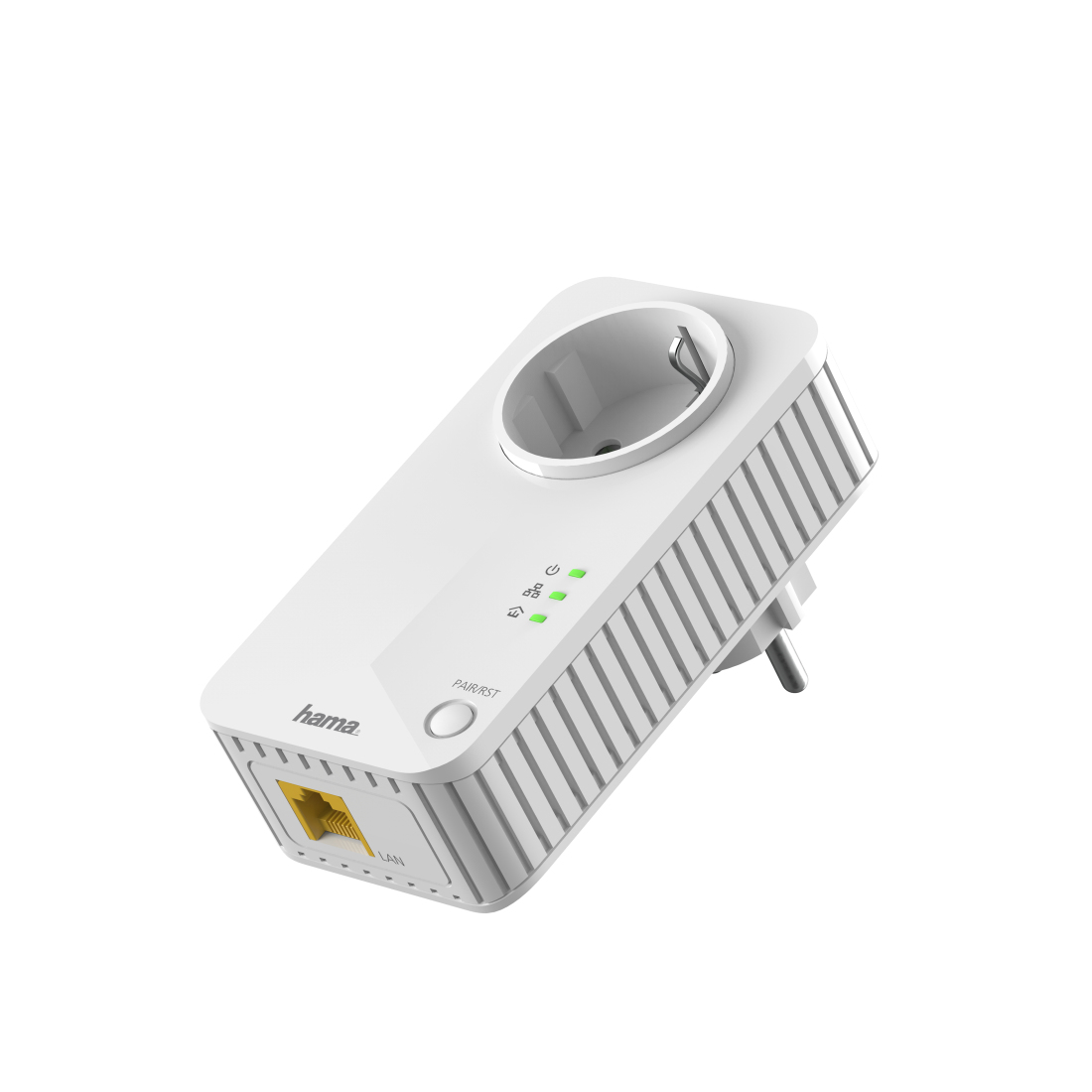Hama Socket 600 Mbit/s Ethernet LAN White 2 pc(s) – image 3
