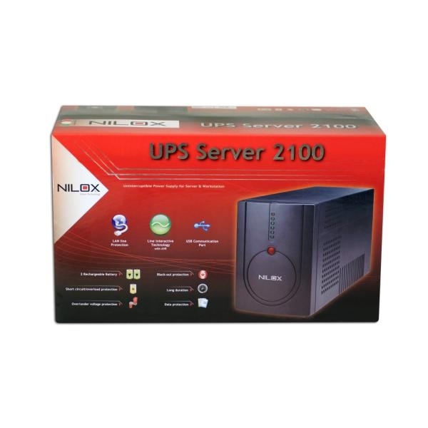 Nilox 17NXGCLI20002 uninterruptible power supply (UPS) 2.1 kVA – image 4