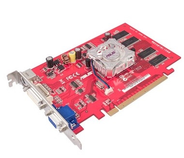 ASUS EAX550HM256/TD/128M graphics card GDDR