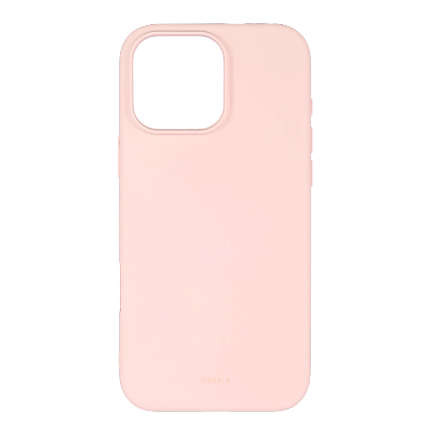 Onsala Phone Case with Silicone Feel Chalk Pink - iPhone 16 Pro Max – image 1