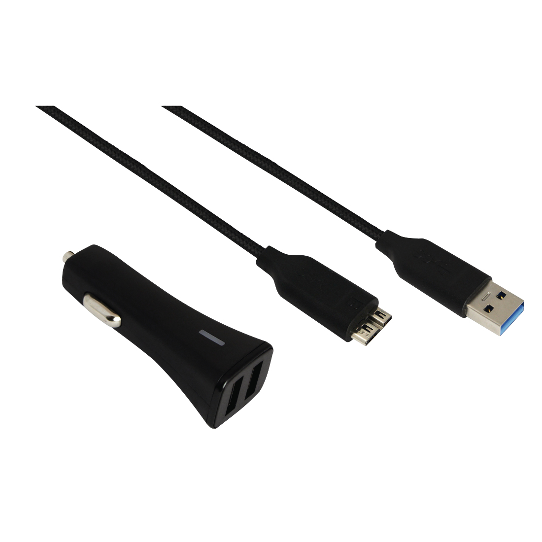 Hama 00124552 mobile device charger Smartphone, Tablet Black Auto