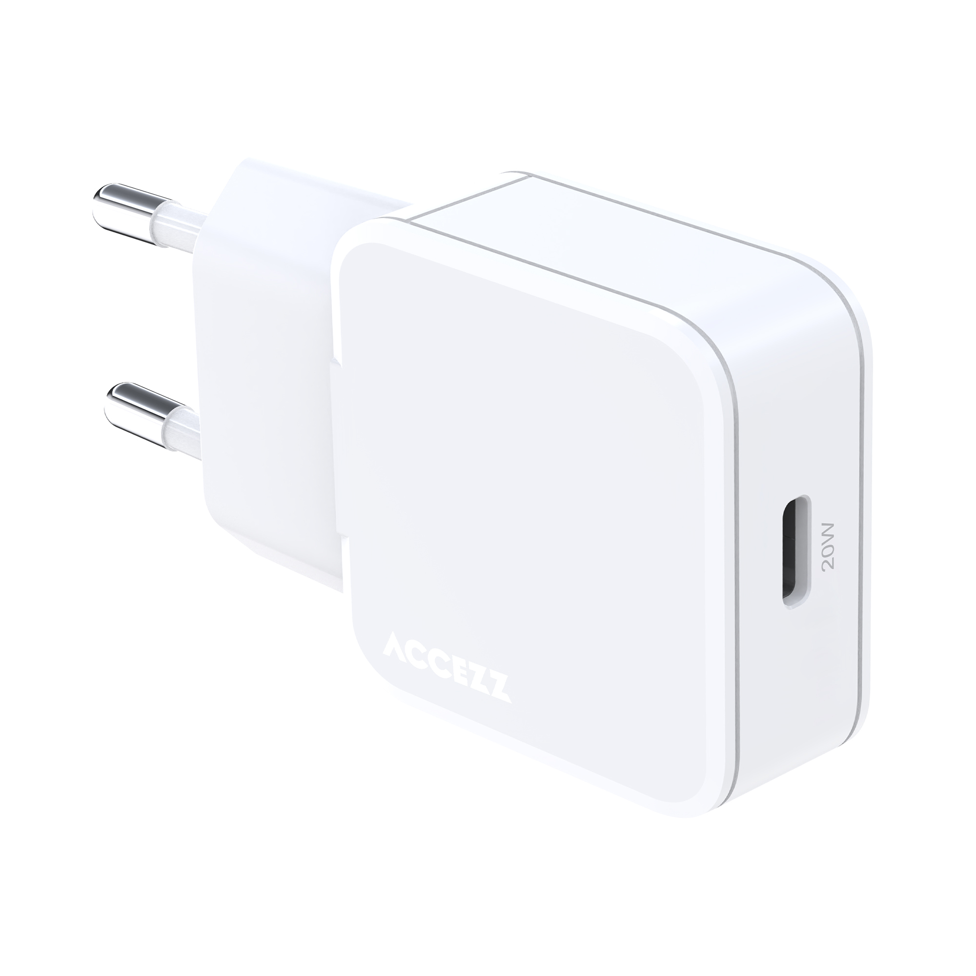 Accezz SH00091783 mobile device charger Universal White AC Fast charging Indoor