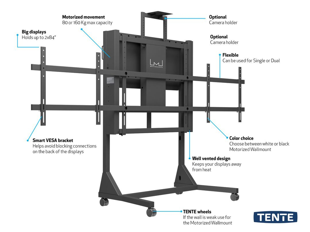 Multibrackets M Motorized Floorstand – image 9